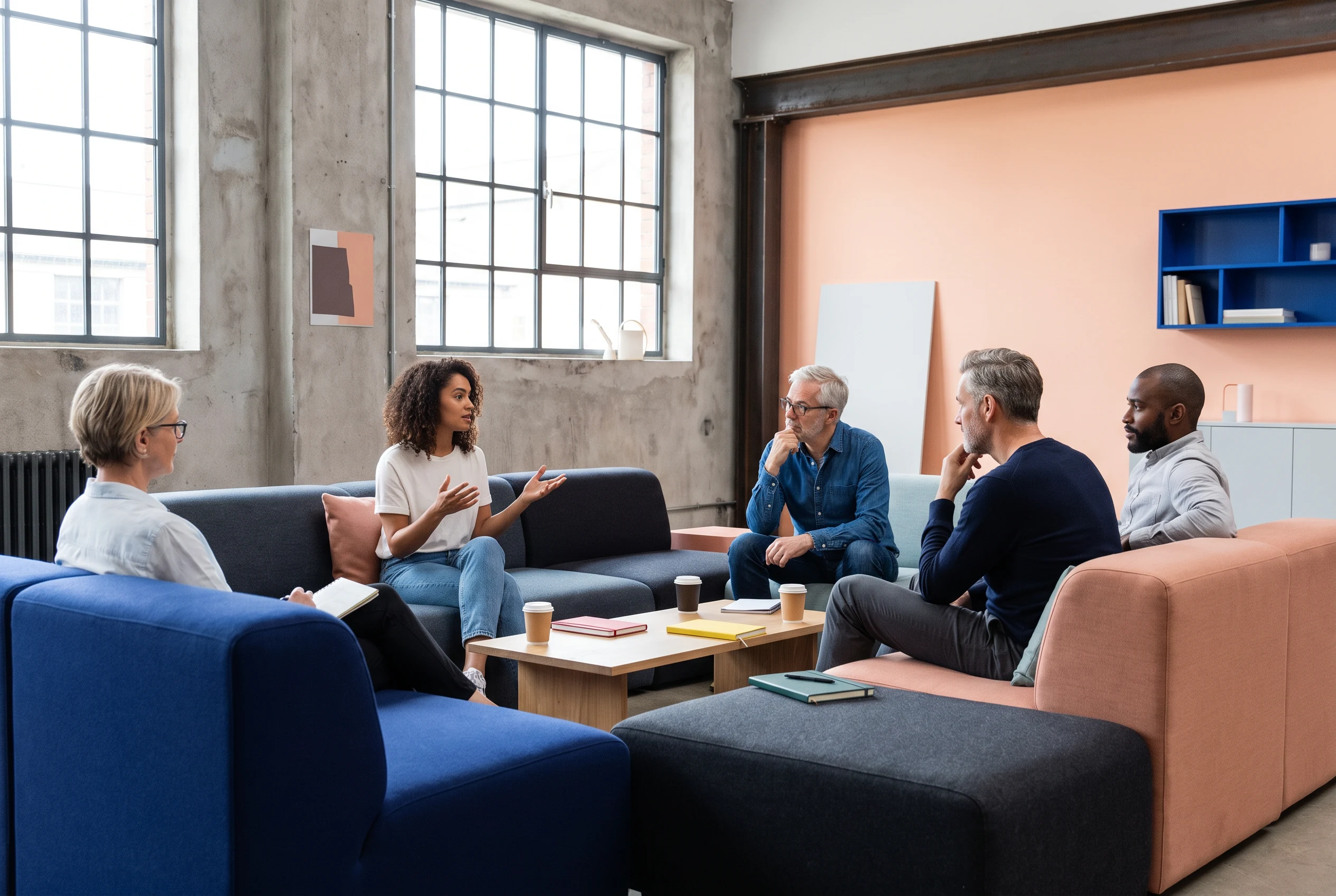 Peer group in a facilitated career conversation